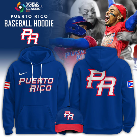 Puerto Rico Baseball 2026 World Baseball Classic Hoodie Limited
