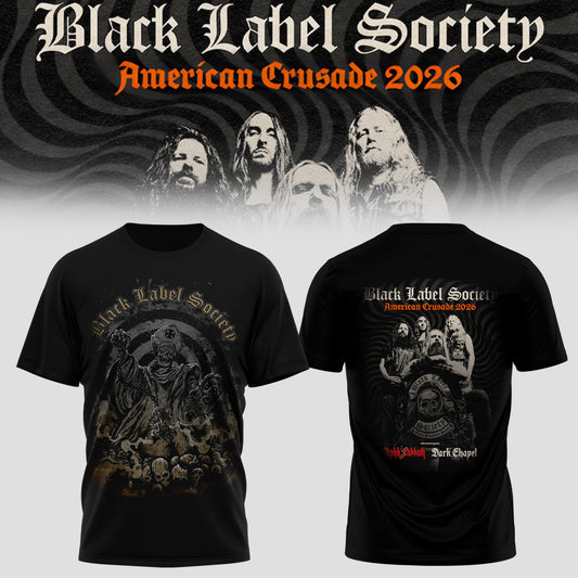 Black Label Society – “American Crusade” Tour Tee
