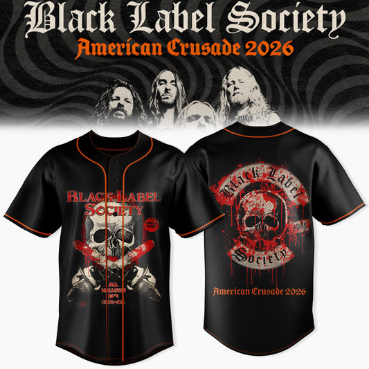 Black Label Society – “American Crusade” Tour Jersey