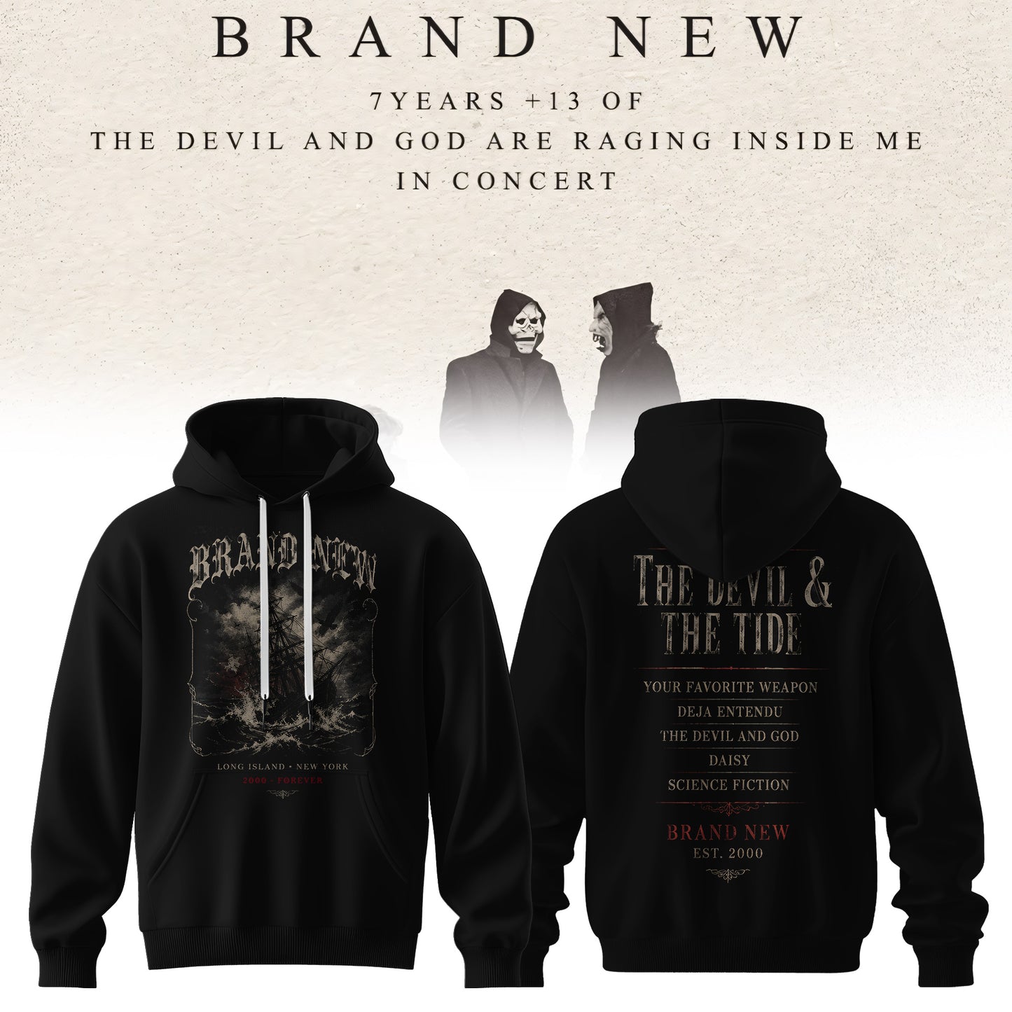 BRAND NEW – THE DEVIL AND GOD COLLECTION HOODIE