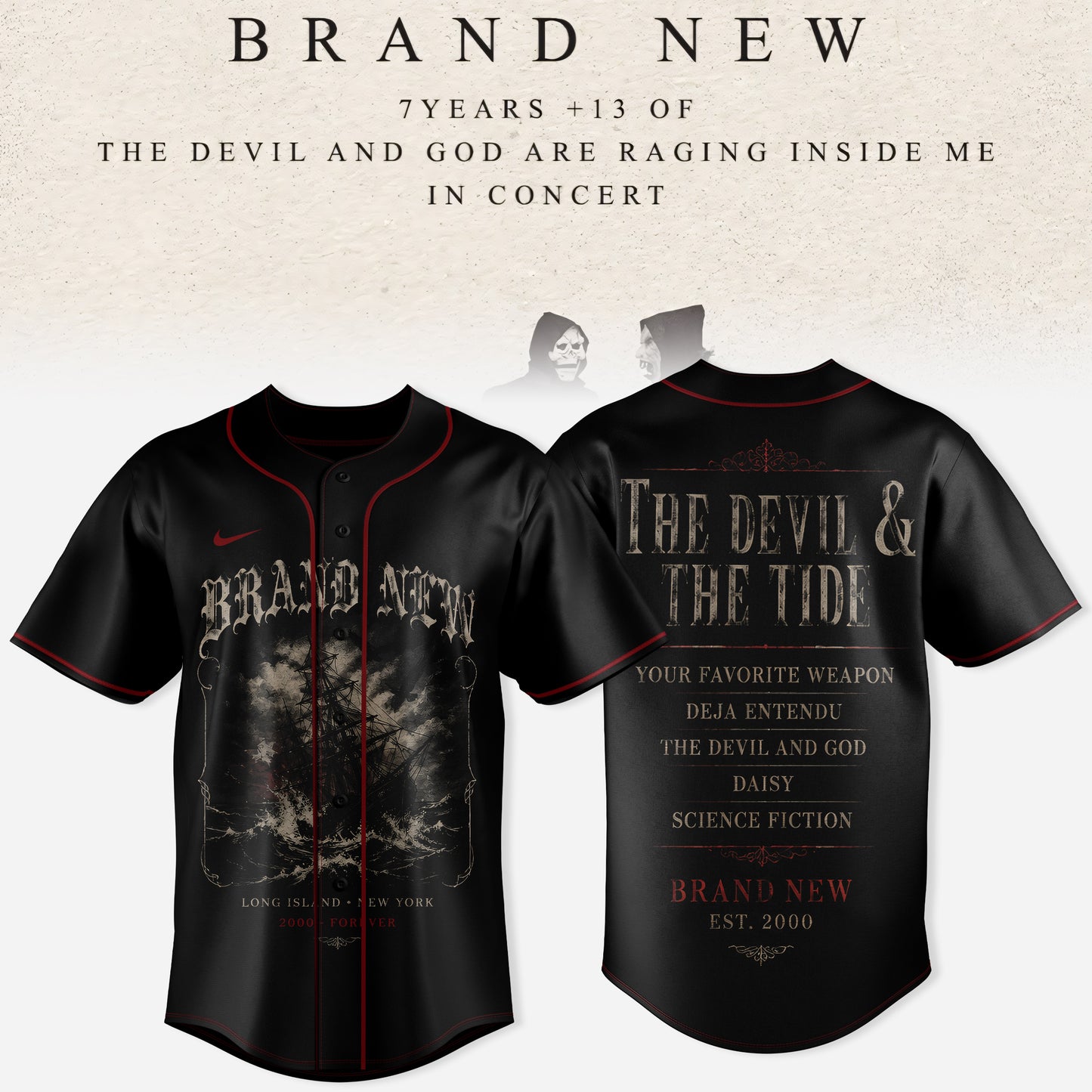 BRAND NEW – THE DEVIL AND GOD COLLECTION JERSEY