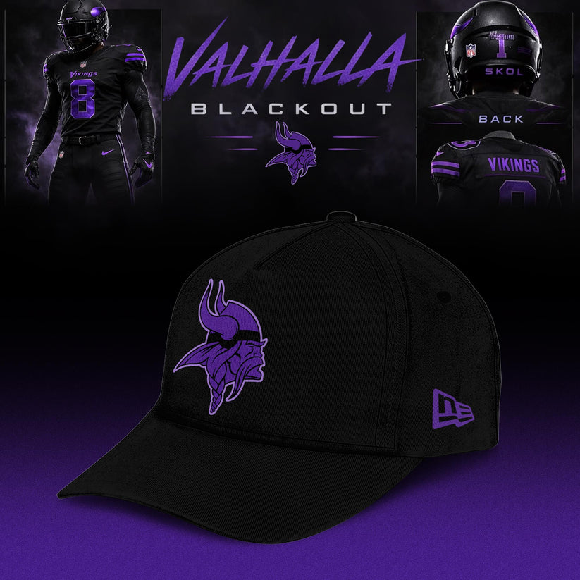 Minnesota Vikings ‘Black Out’ 2026 Special Edition Hoodie