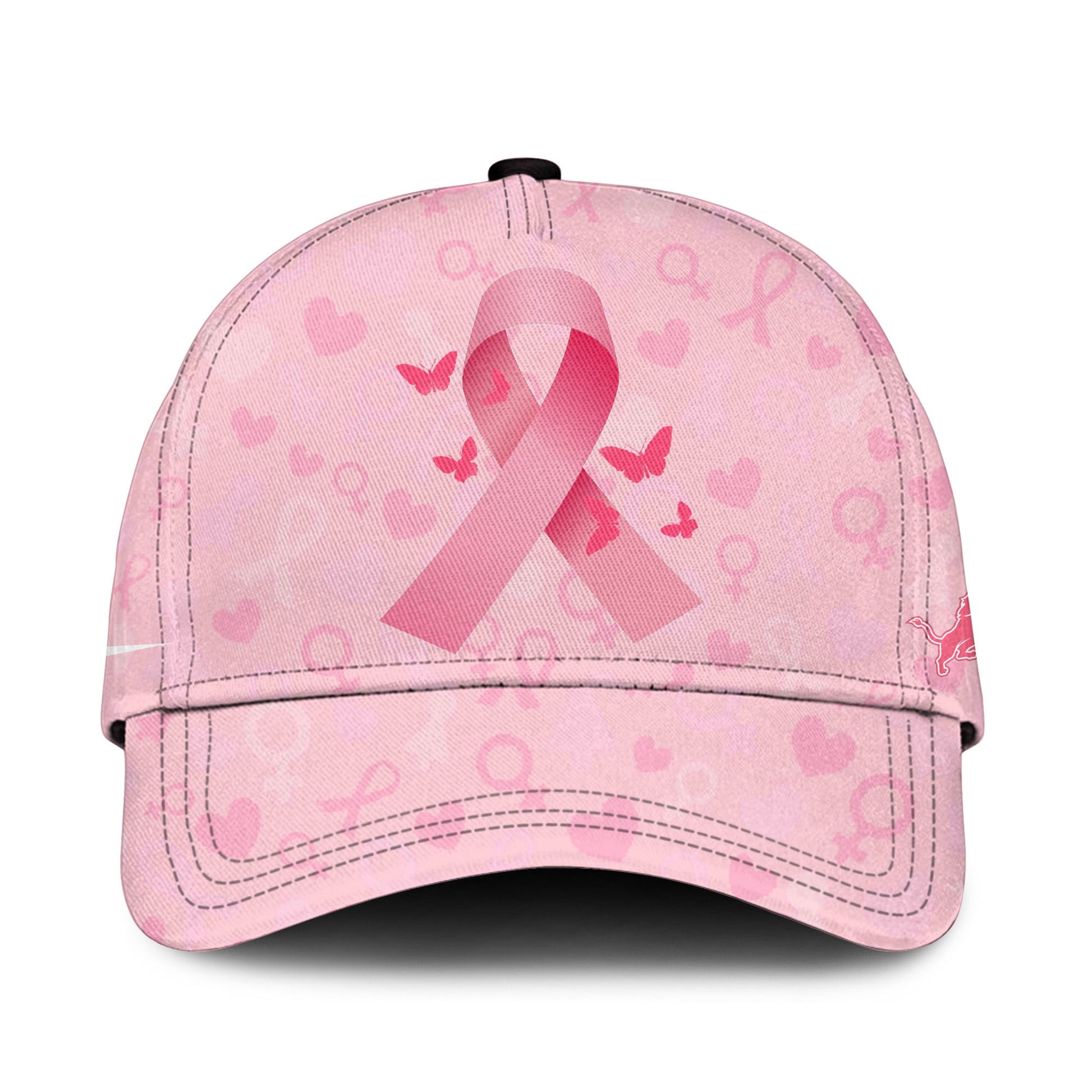 Wear It Pink 2025 - Detroit Lions Breast Cancer Awareness Edition Hoodie