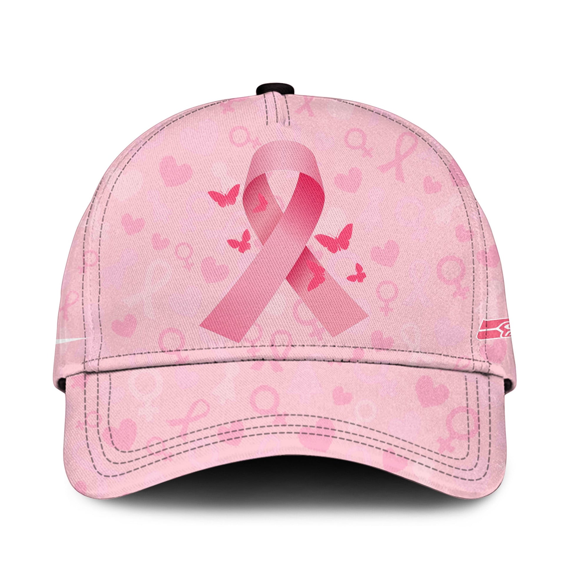 Wear It Pink 2025 - Seattle Seahawks Breast Cancer Awareness Edition Hoodie
