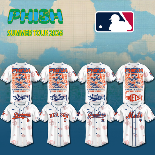 .Baseball x Phish Summer Tour 2026 Limited Jersey