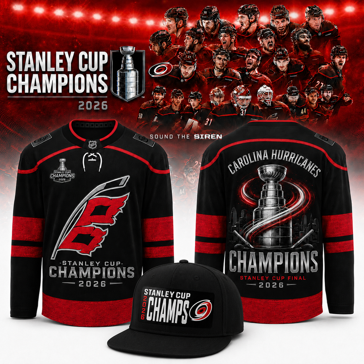 Champions 2026 Stanley Cup Jersey