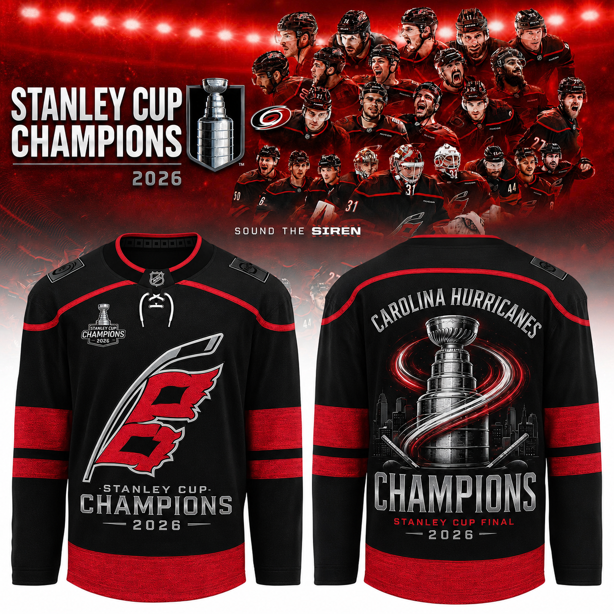 Champions 2026 Stanley Cup Jersey