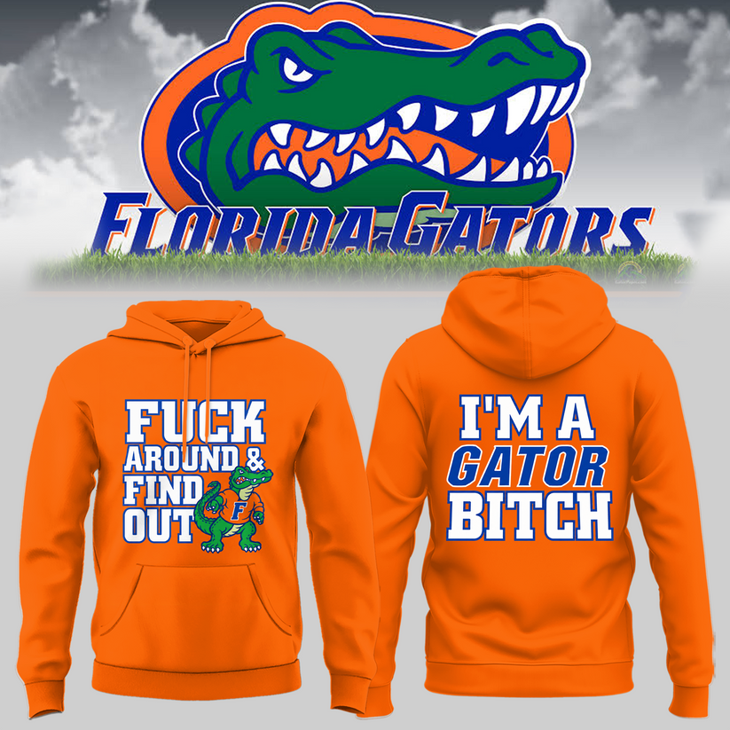 Limited Edition Florida Gators I'm A Gator Bitch Hoodie