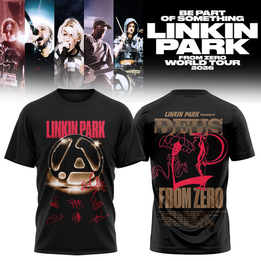 LINKIN PARK x DEUS EX MACHINA World Tour shirt( Signature )