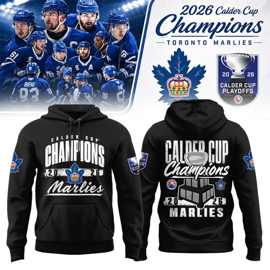Toronto Marlies: 2026 Calder Cup Champions – Limited Edition Hoodie