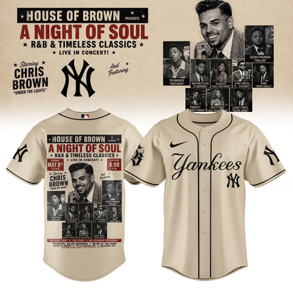 Chris brown x Baseball – New JERSEY(All Team )