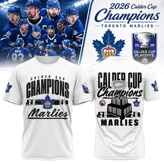 Toronto Marlies: 2026 Calder Cup Champions – Limited Edition T shirt