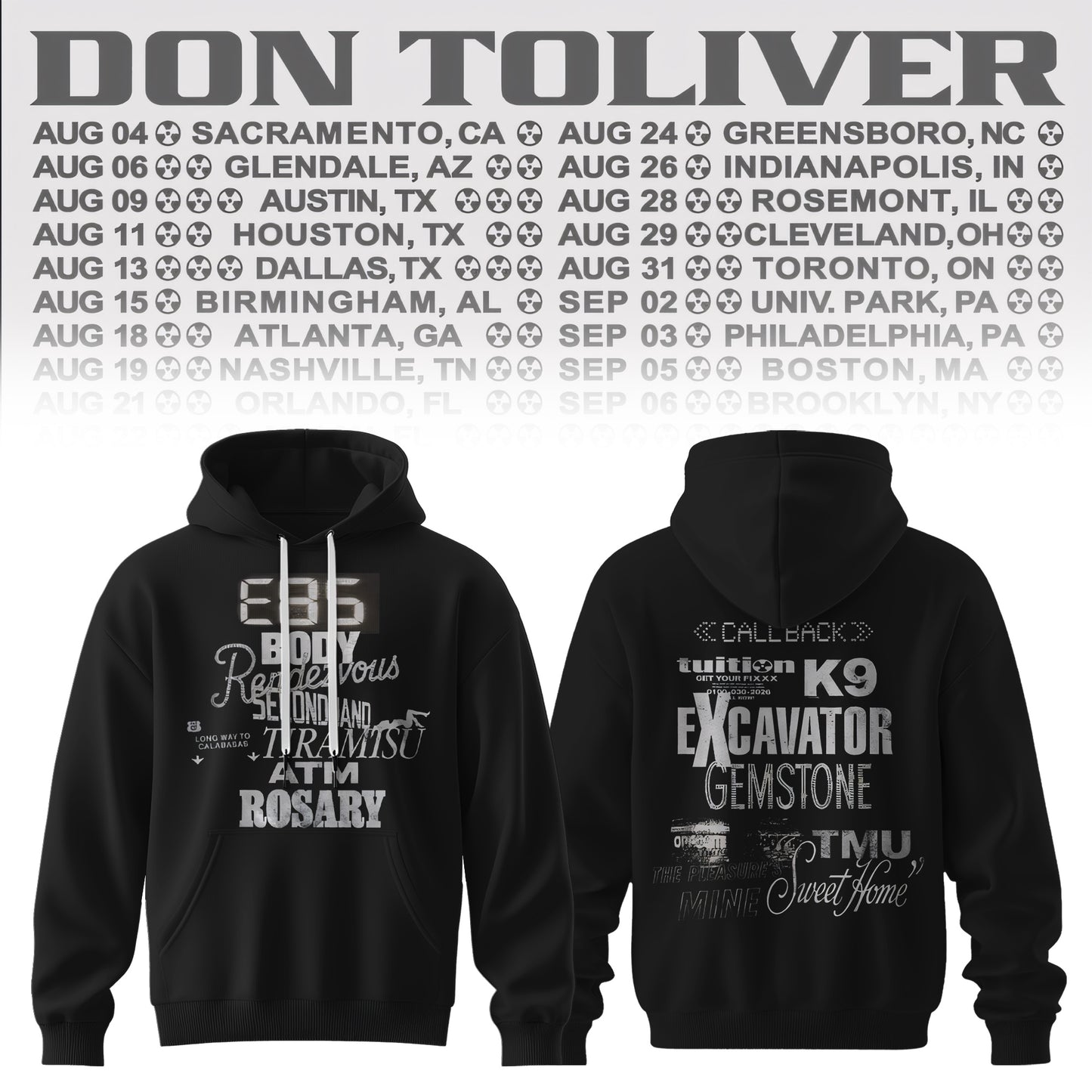 DON TOLIVER “NITROUS” OFFICIAL HOODIE COLLECTION IS HERE