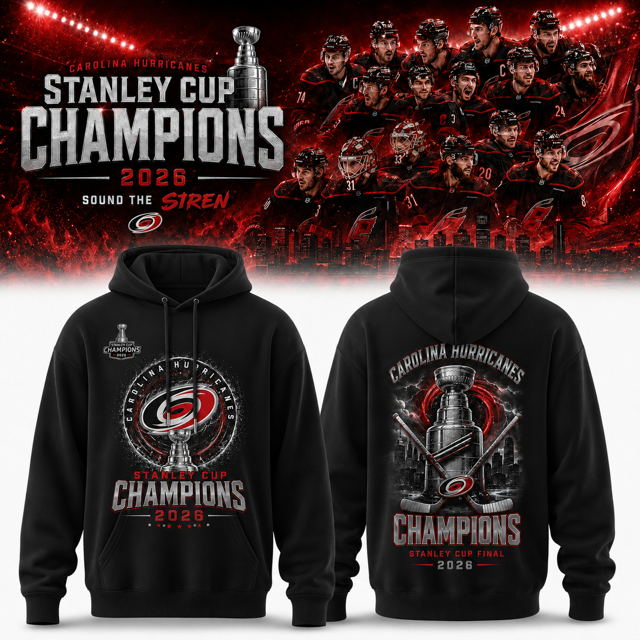 2026 Stanley Cup Champions Hoodie