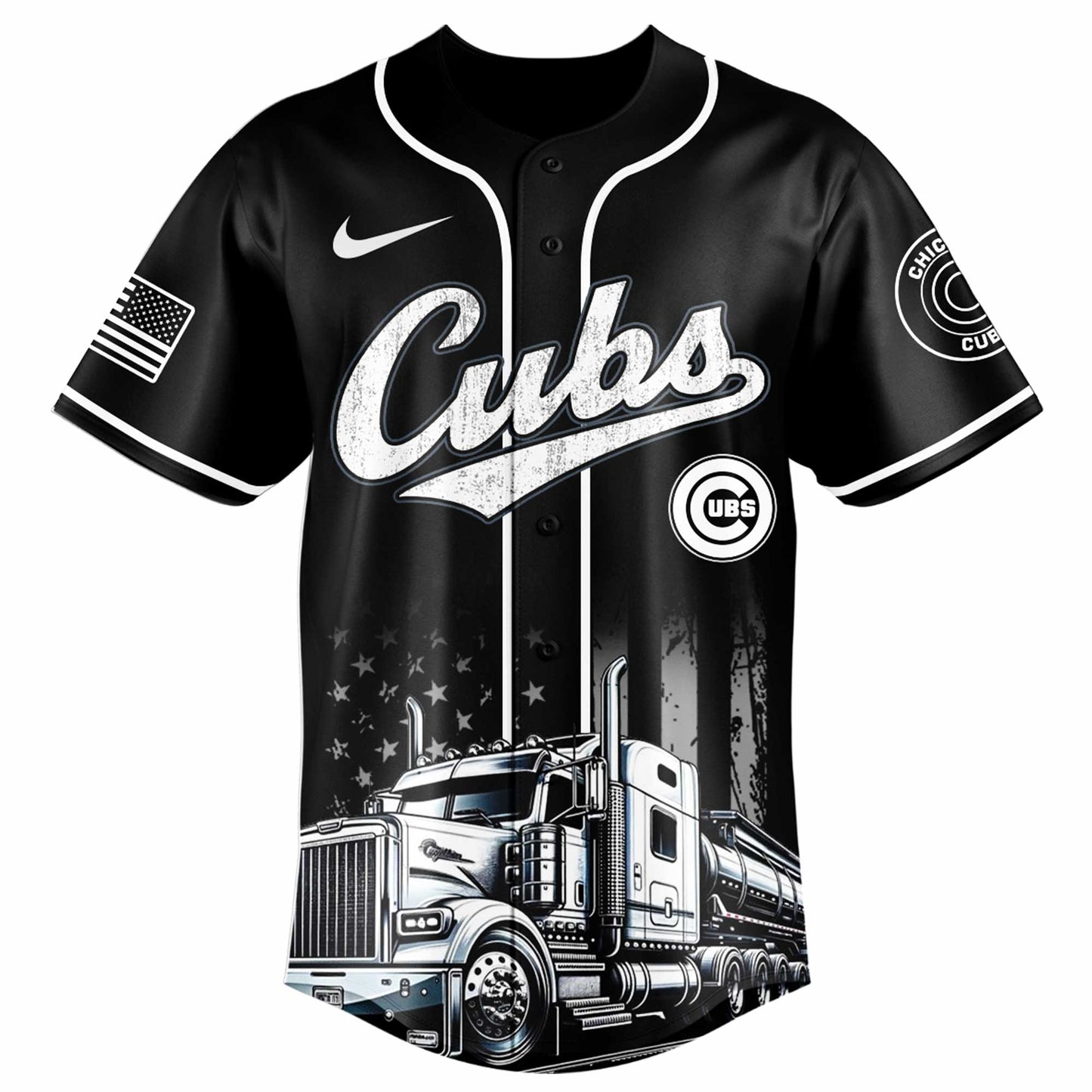 Chicago Cubs Nation Truck Driver Appreciation Week Limited Edition Jersey 2025