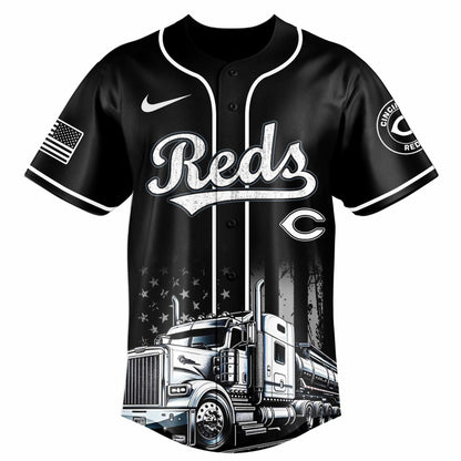 Cincinnati Reds Nation Truck Driver Appreciation Week Limited Edition Jersey 2025
