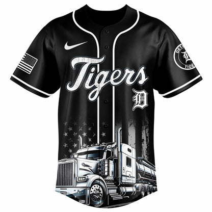 Detroit Tigers Nation Truck Driver Appreciation Week Limited Edition Jersey 2025