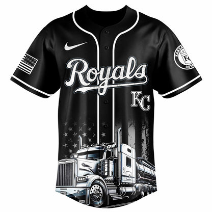 Kansas City Royals Nation Truck Driver Appreciation Week Limited Edition Jersey 2025