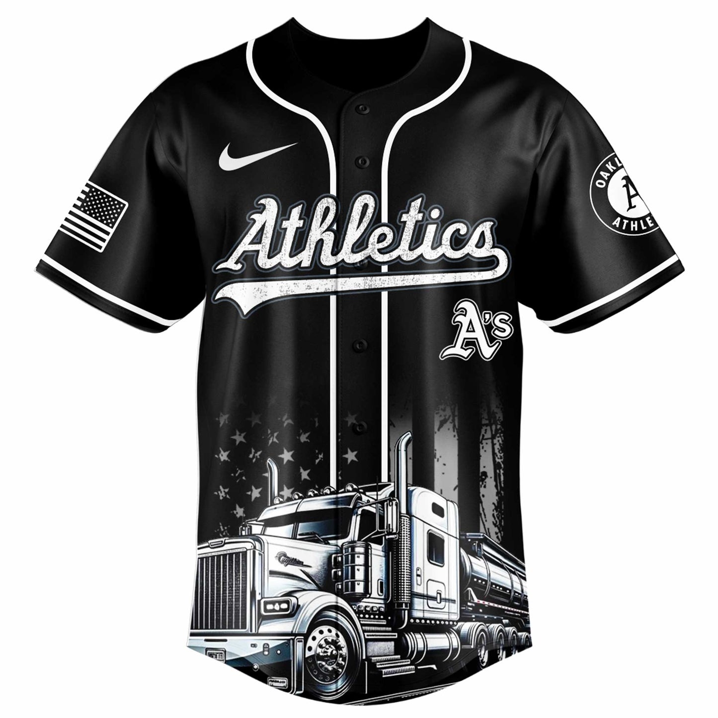 Oakland Athletics Nation Truck Driver Appreciation Week Limited Edition Jersey 2025