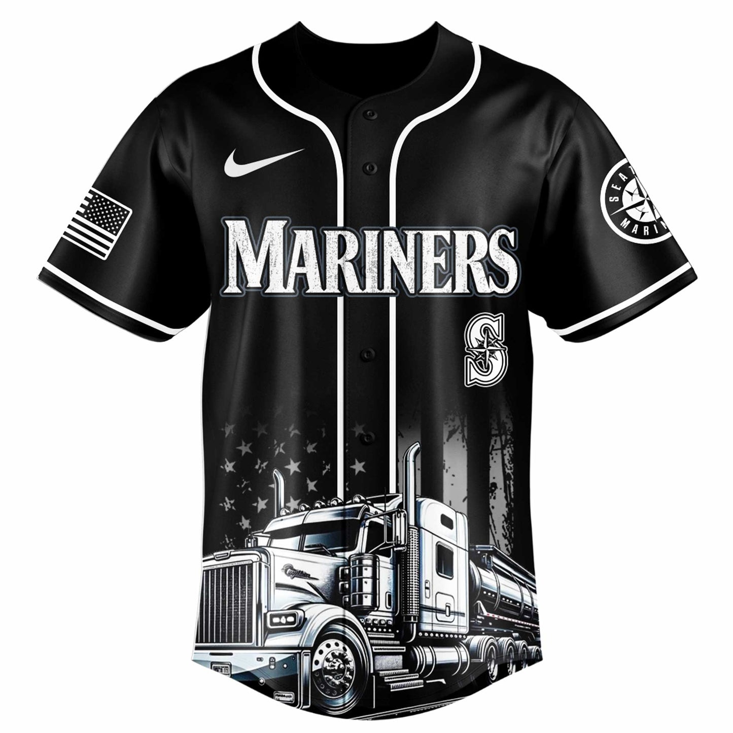 Seattle Mariners Nation Truck Driver Appreciation Week Limited Edition Jersey 2025