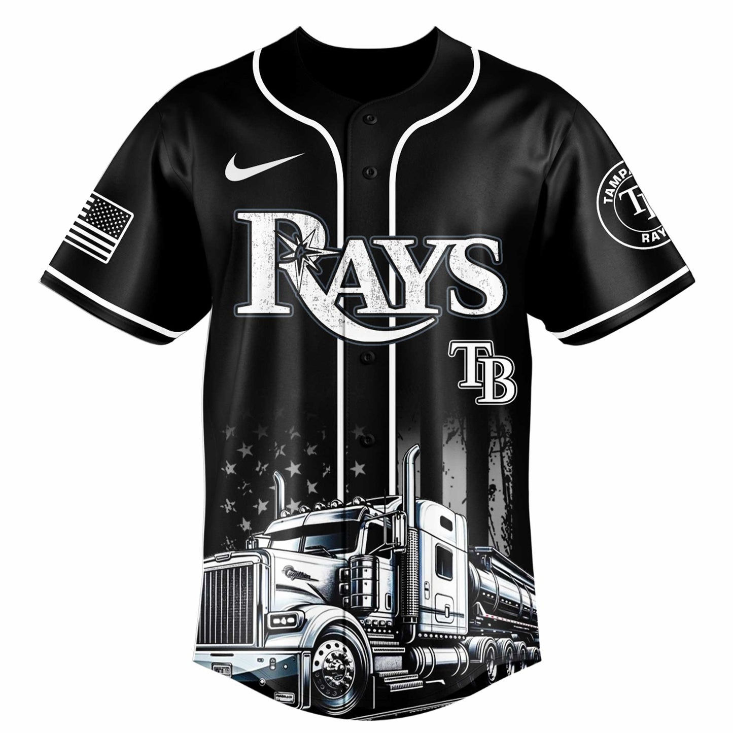 Tampa Bay Rays Nation Truck Driver Appreciation Week Limited Edition Jersey 2025