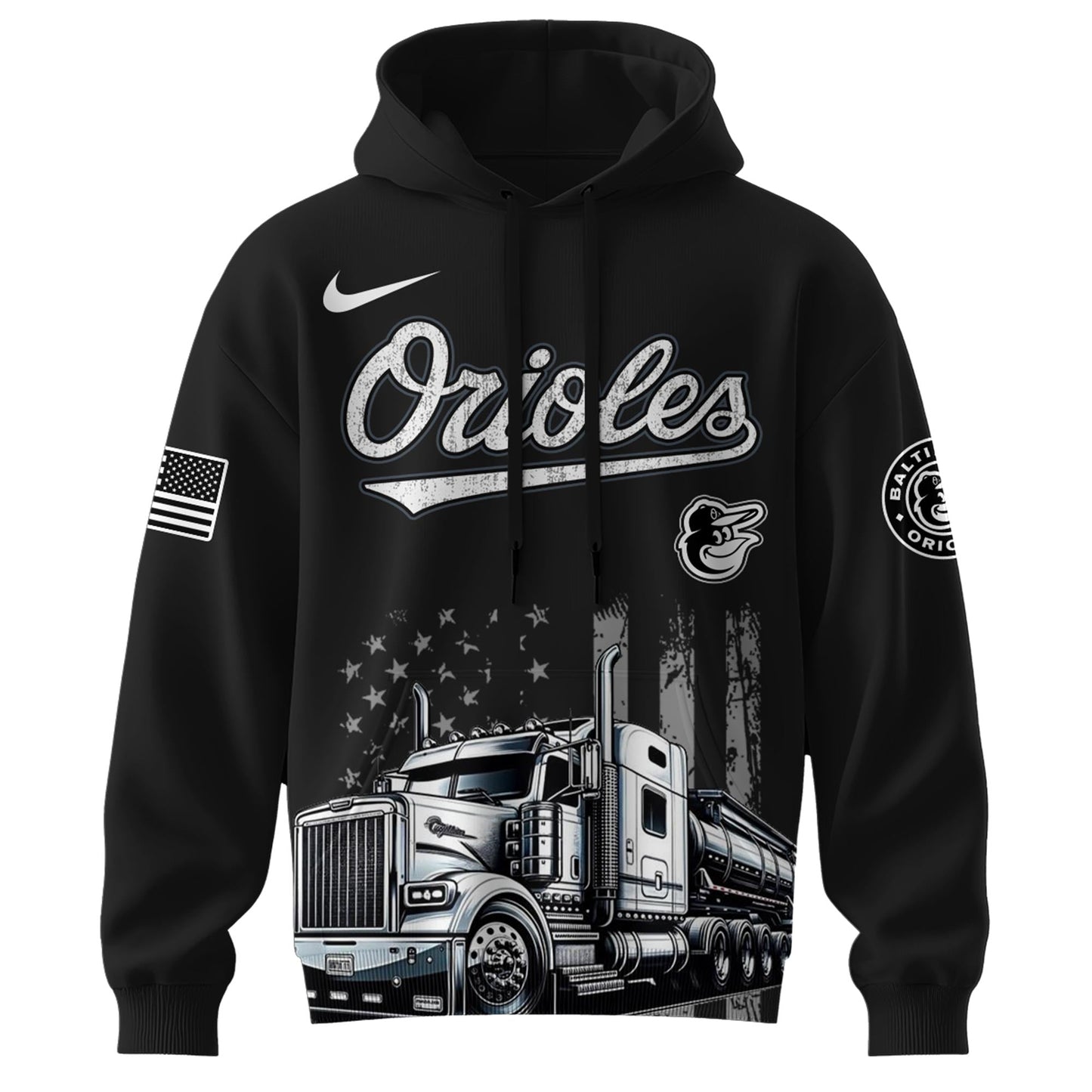 Baltimore Orioles Nation Truck Driver Appreciation Week Limited Edition Hoodie 2025