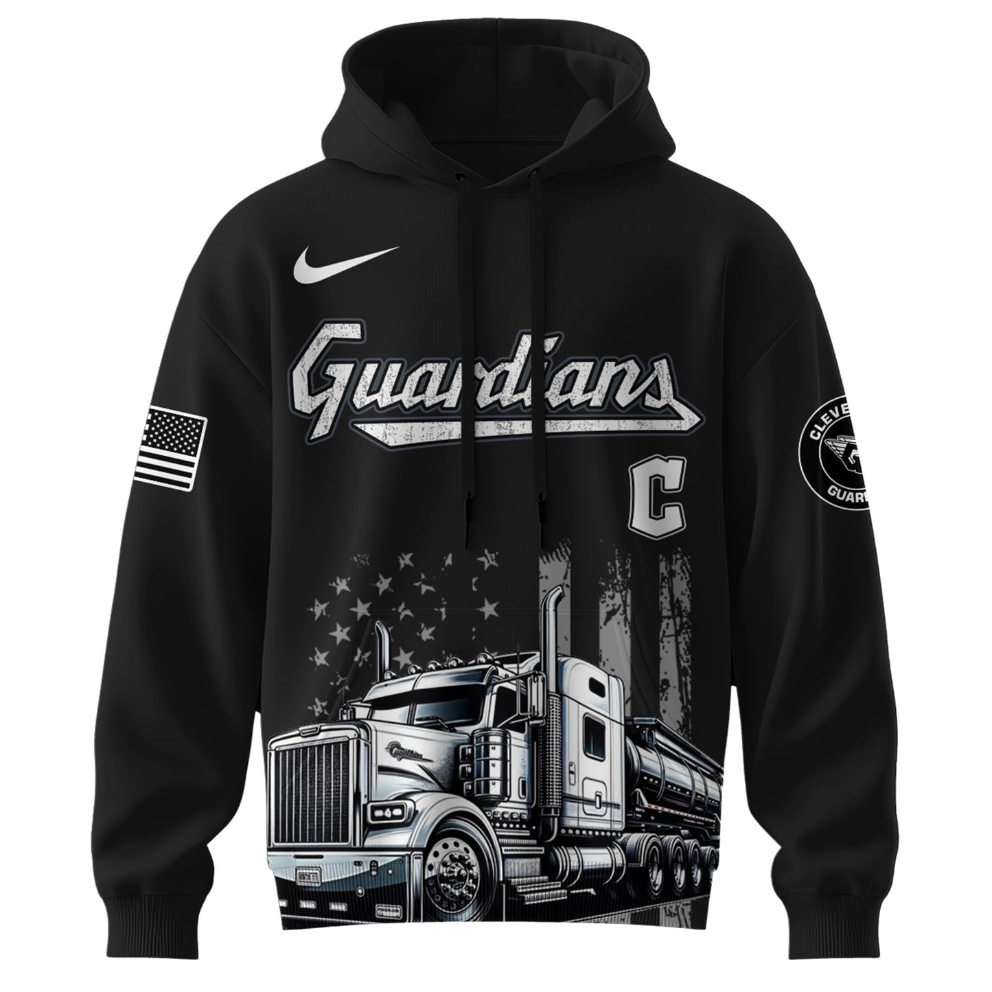 Cleveland Guardians Nation Truck Driver Appreciation Week Limited Edition Hoodie 2025