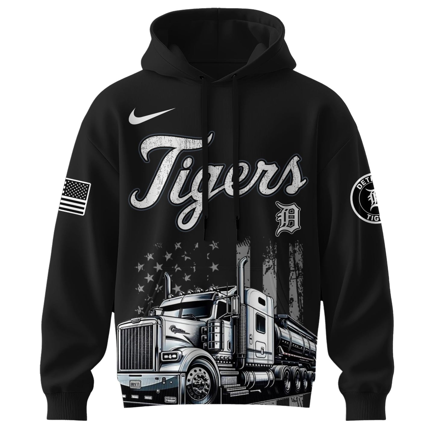 Detroit Tigers Nation Truck Driver Appreciation Week Limited Edition Hoodie 2025