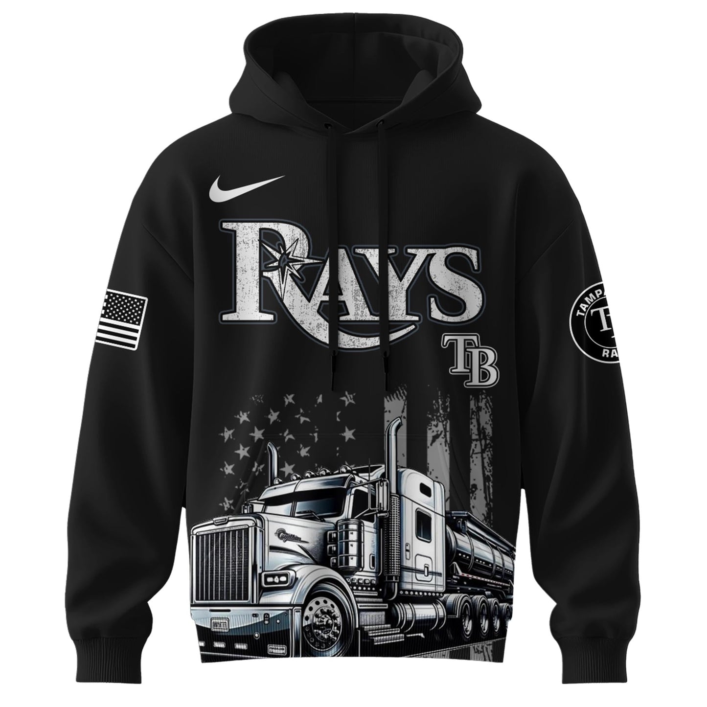 Tampa Bay Rays Nation Truck Driver Appreciation Week Limited Edition Hoodie 2025