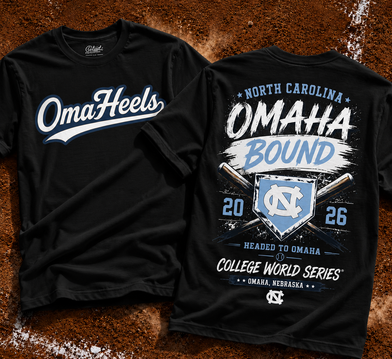 OmaHeels – Headed to Omaha – 2026 NCAA Baseball Men’s College World Series T-Shirt