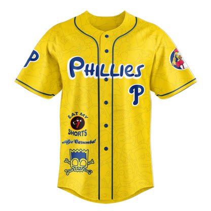 The Simpsons x Philadelphia Phillies Limited Edition Jersey 2025 Season