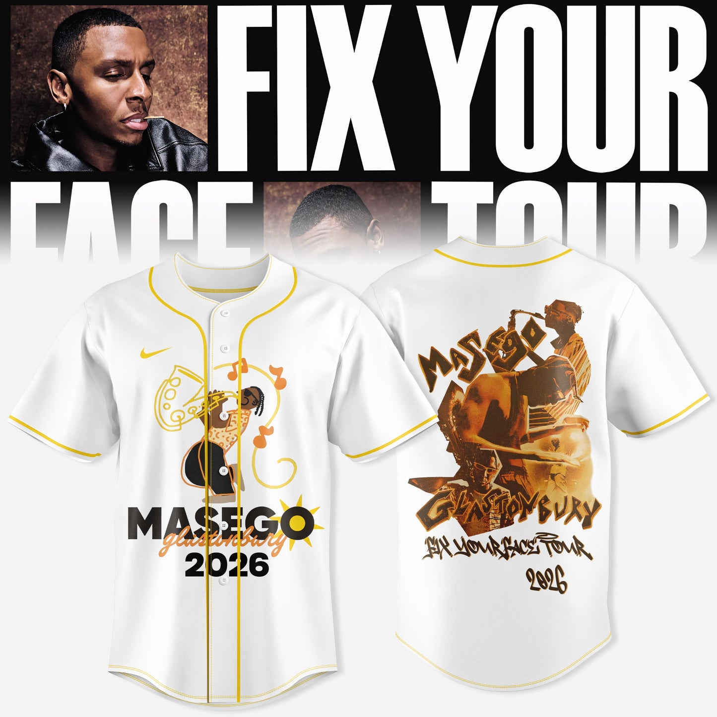 _MASEGO – FIX YOUR FACE TOUR JERSEY