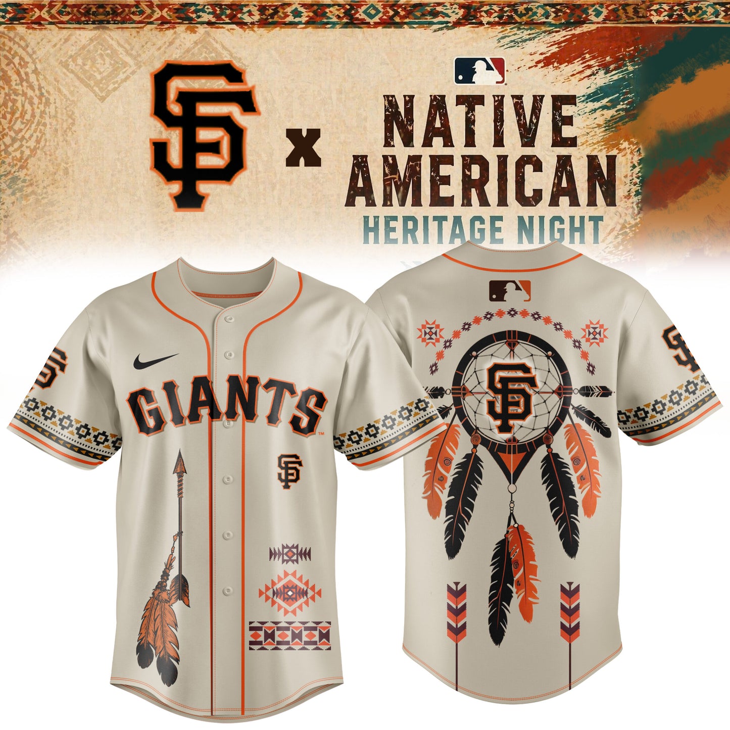 _ Native American Heritage Night x Baseball 2026 Edition Jersey