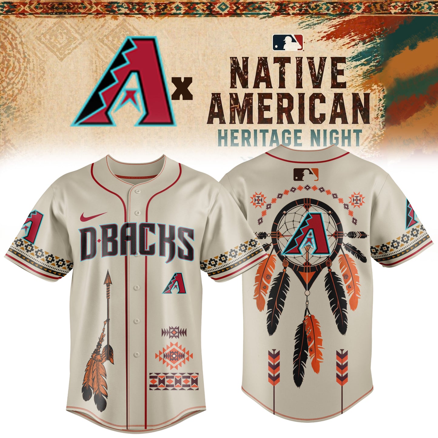 _ Native American Heritage Night x Baseball 2026 Edition Jersey
