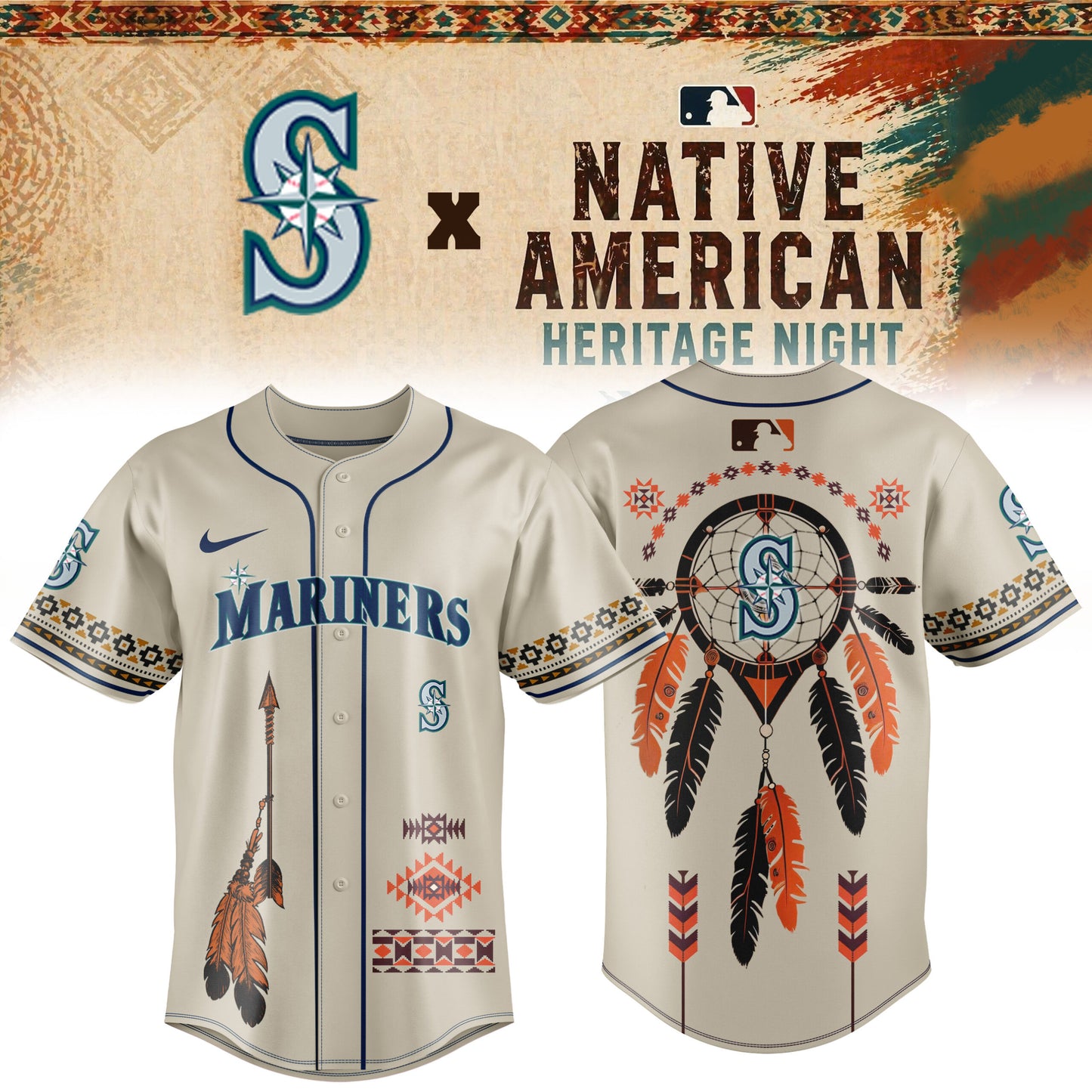 _ Native American Heritage Night x Baseball 2026 Edition Jersey