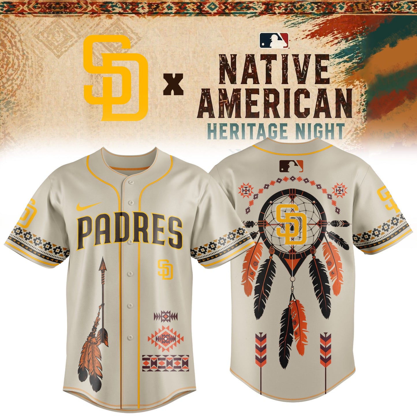 _ Native American Heritage Night x Baseball 2026 Edition Jersey