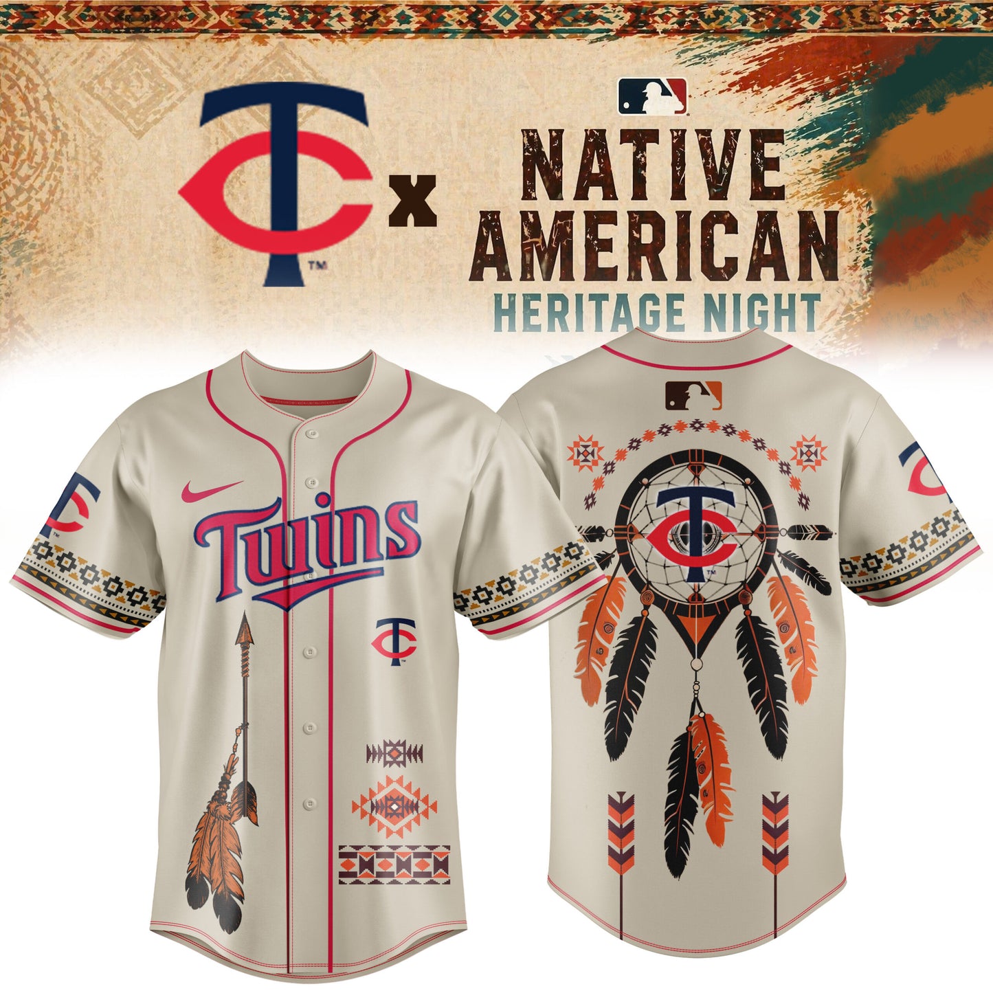 _ Native American Heritage Night x Baseball 2026 Edition Jersey