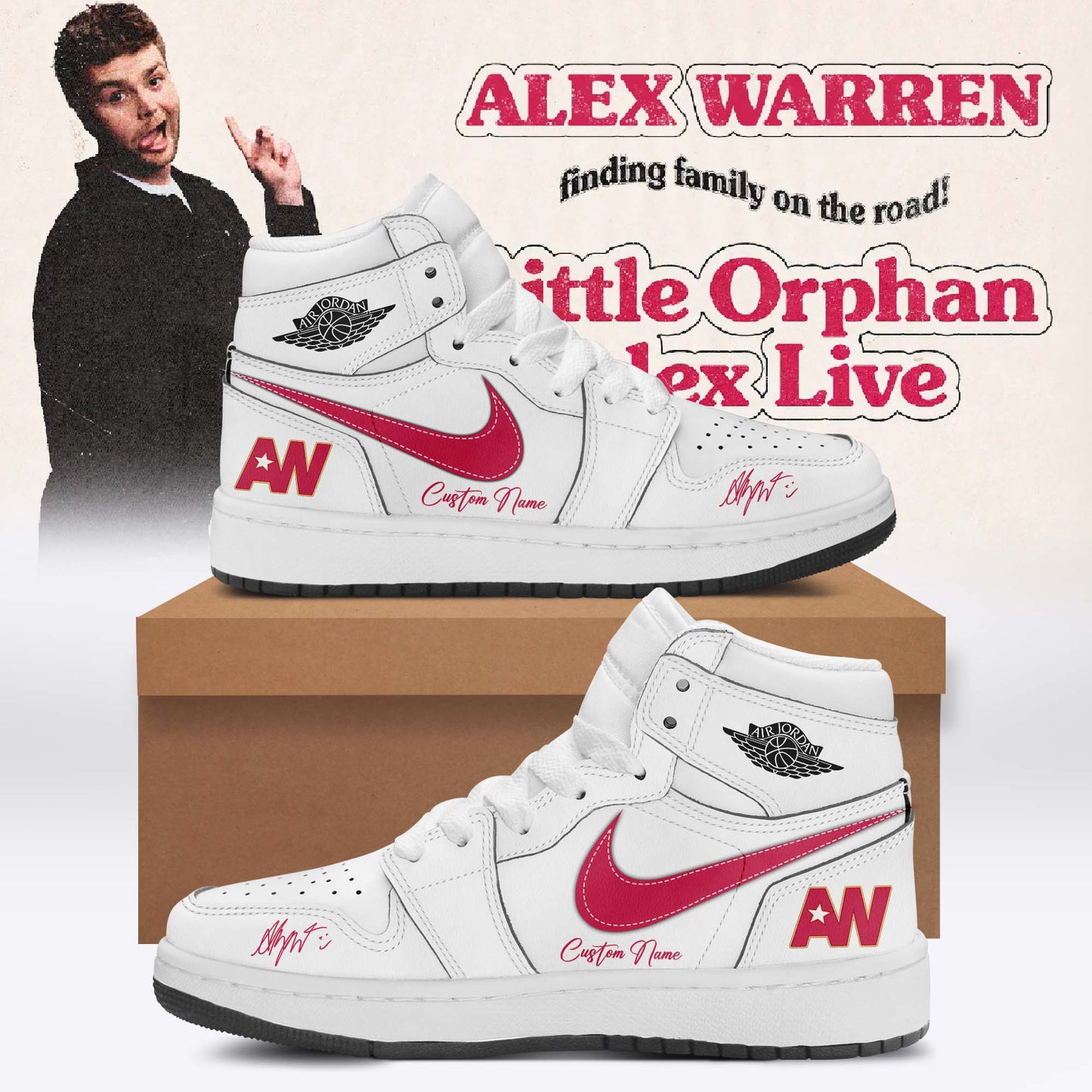 ,Alex Warren’s “Little Orphan Alex” Tour Jordan