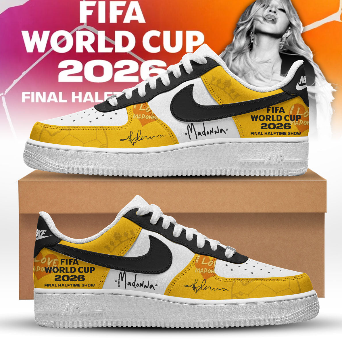 The Final Halftime Show Madonna Limited Edition AF1