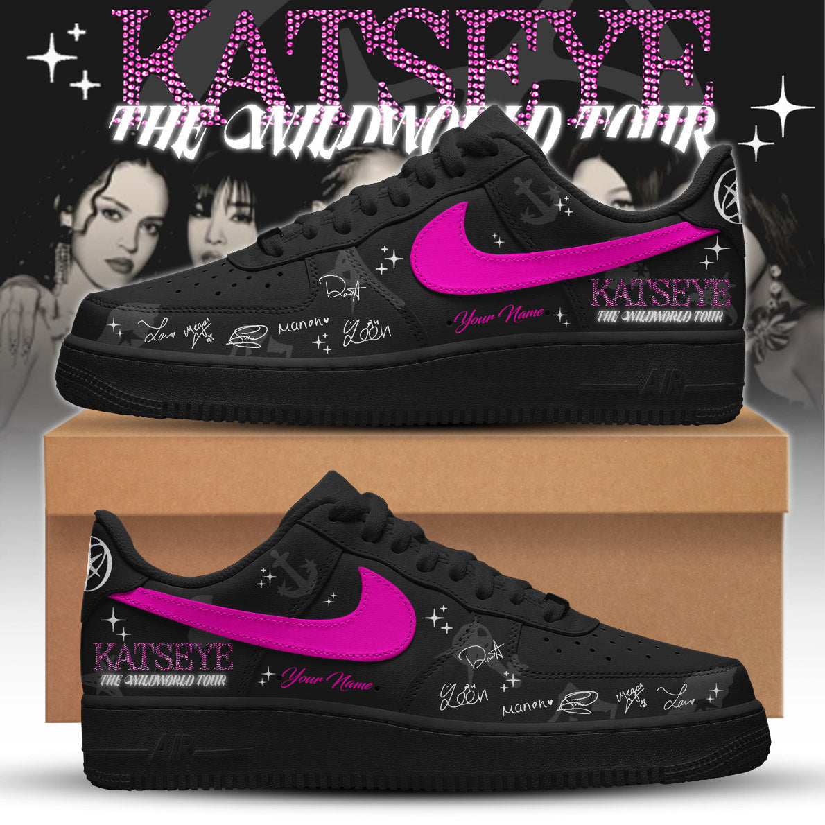 Katseye “The Wild World Tour” Shoe Limited Edition + Selling Out Fast