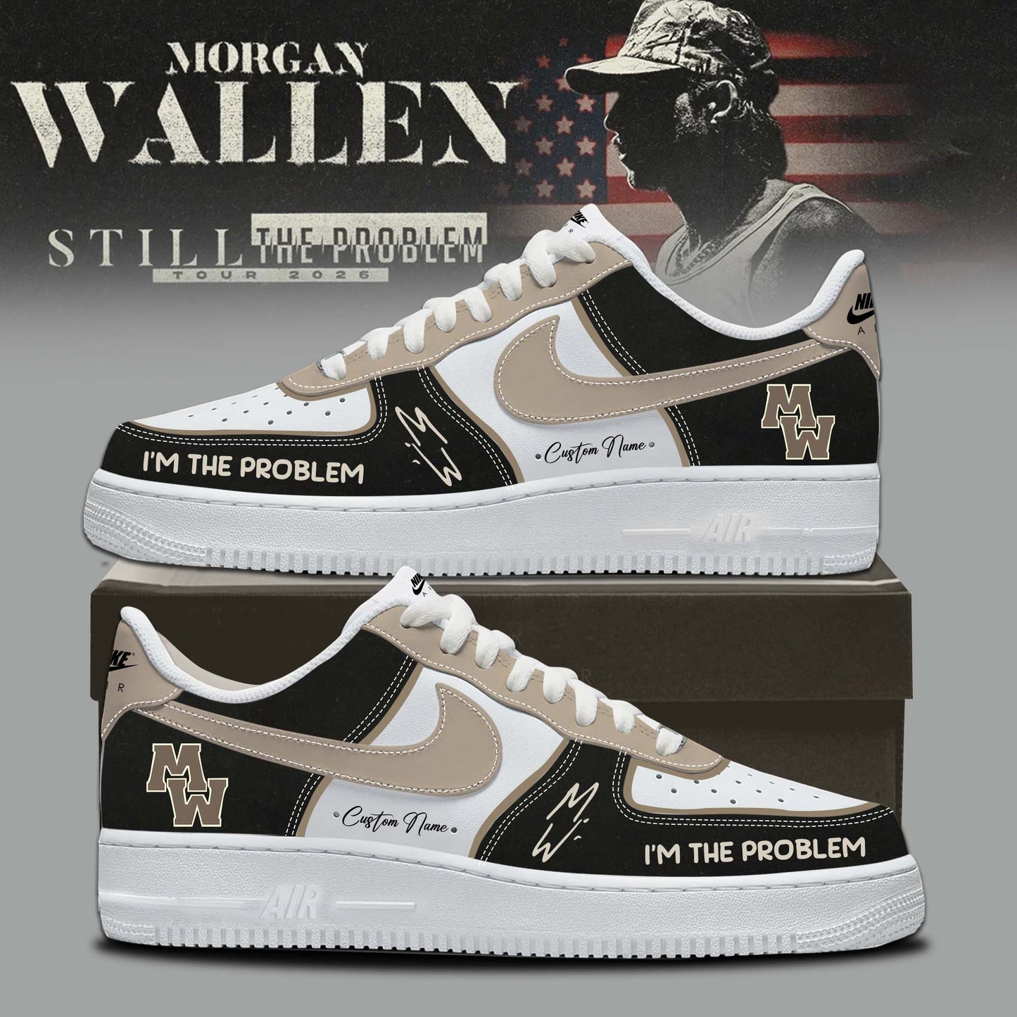 _,Morgan Wallen Still The Problem Tour Shoes