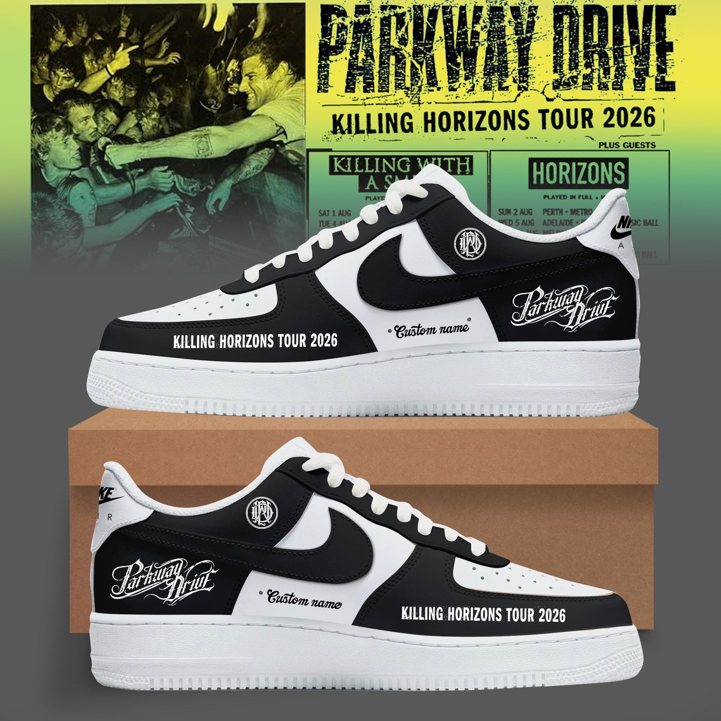 Killing Horizons Tour AF1 Edition