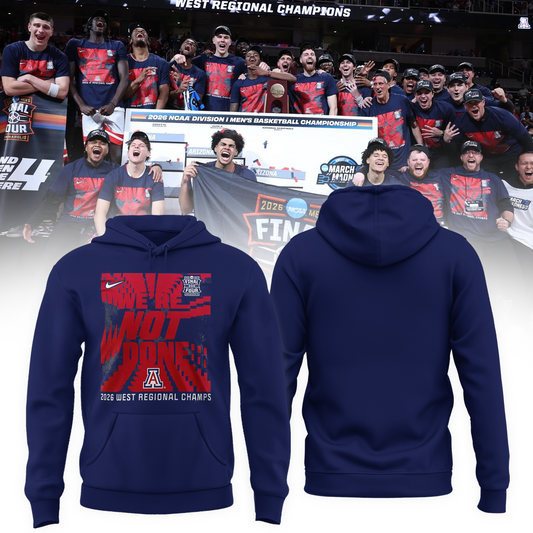 Arizona Wildcats 2026 Men's Basketball Tournament March Madness Final Four Hoodie