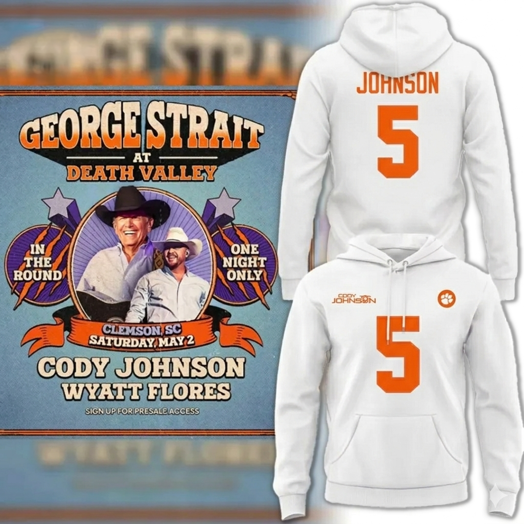 Cody Johnson x Clemson Tigers 2026 Limited Edition Hoodie