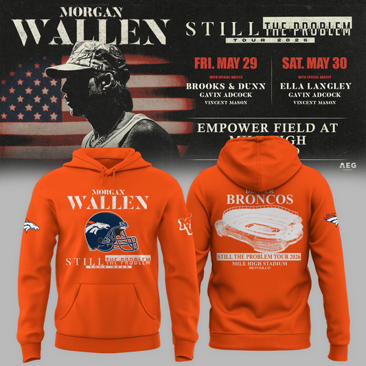 Limited Edition MWallen x Denver Broncos Hoodie 2026