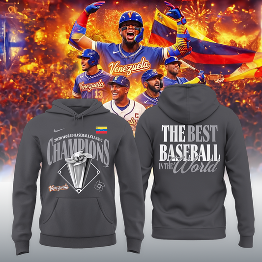Venezuela Baseball 2026 World Baseball Classic Hoodie