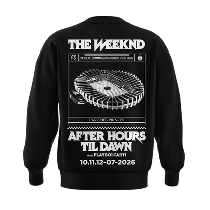 Paris Saint-Germain F.C. x The Weekend Black Sweatshirt 2026