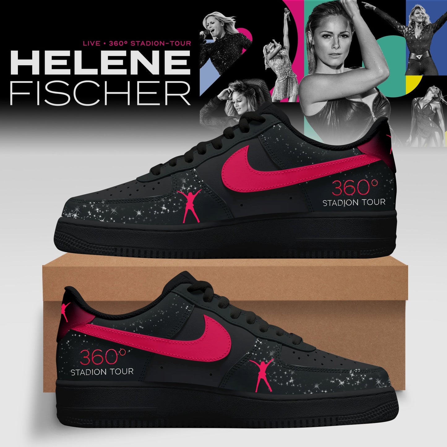_“360° Starlight” – Helene Fischer Customize Shoes