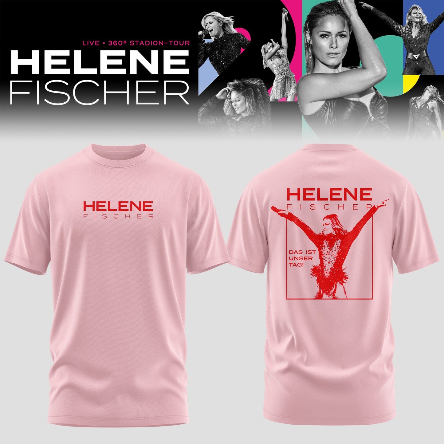 Helene Fischer – 360° Stadion Tour 2026 Limited T-Shirt