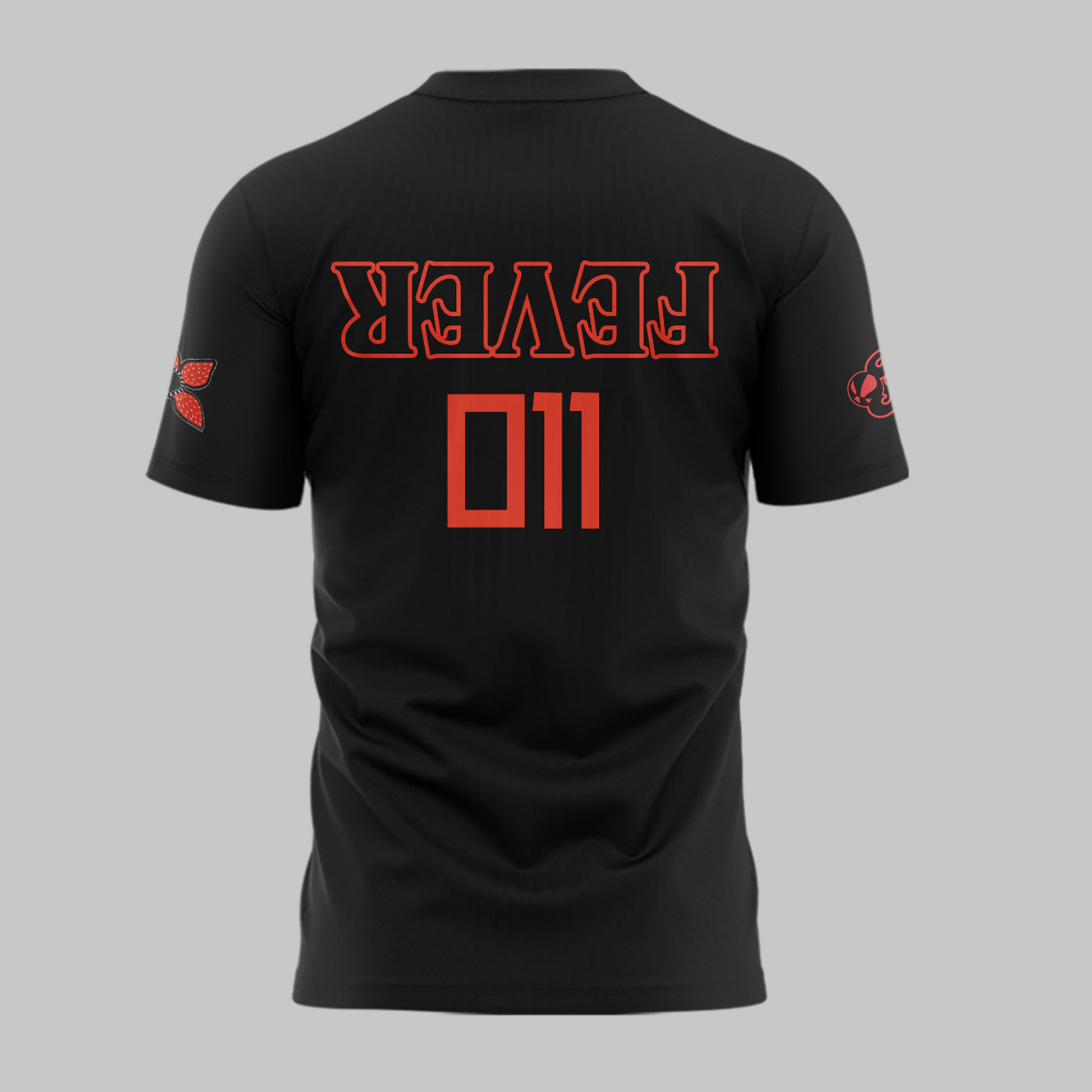 Indiana Fever Stranger Things Rebel Swingman Limited Edition Black  T-Shirt